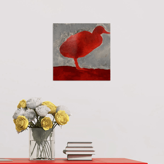 Red duck 30x30