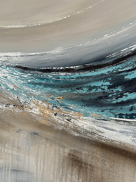 Moment Between Forms. golden accents