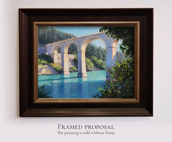 Railway Bridge in Sisteron