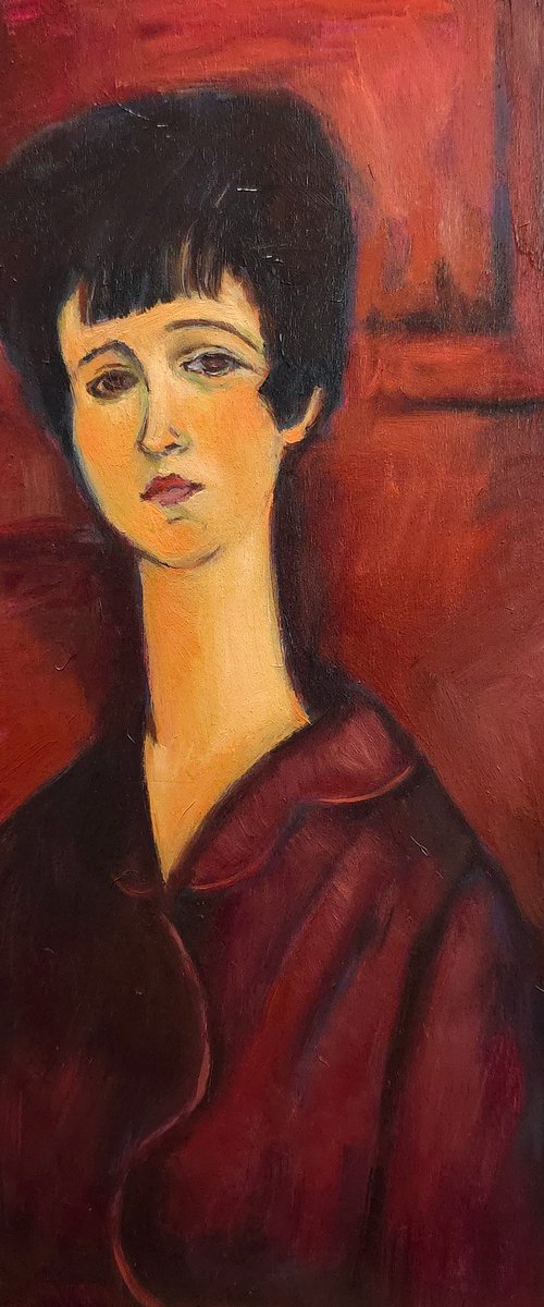 Interlude 1225-04 Study after A. Modigliani by Artmoods TP