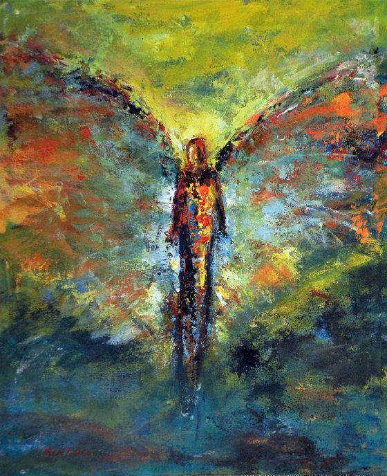 Redemption Angel  - 20x24