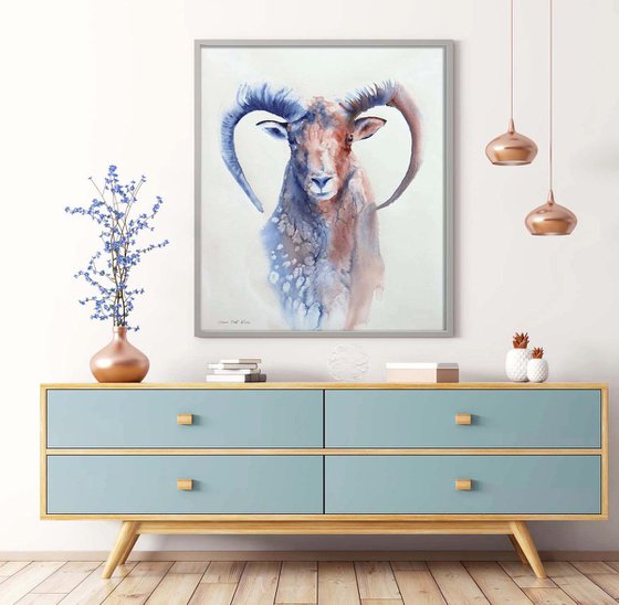 Ram painting "Aries"