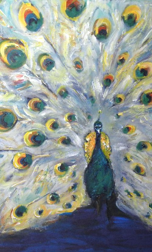 Peacock 2 - 40x28 by BenWill
