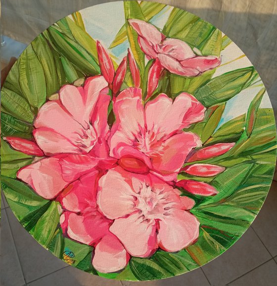 Oleander Painting