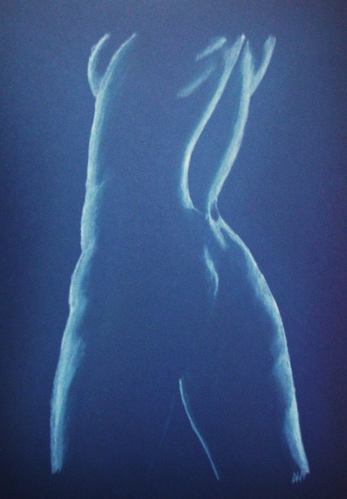 Nude 27 Blue by Angela Stanbridge