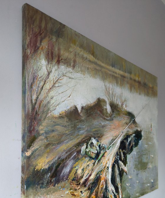 Appeasement on the river. Fishing