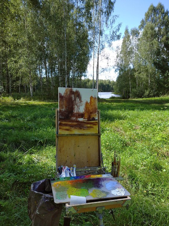 The noise of birches
