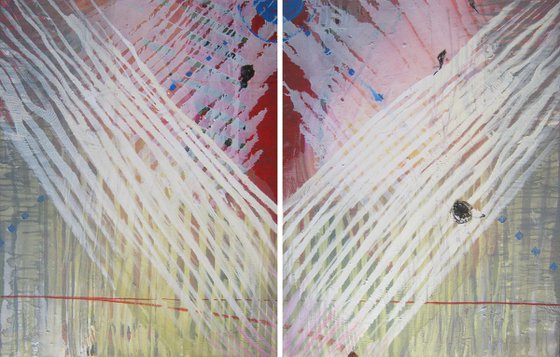 "Hands" diptych