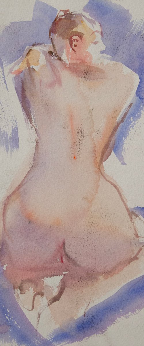 NUDE PERSON. 202406 #6 by Irina Bibik-Chkolian