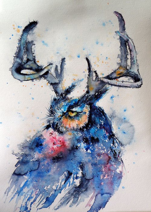 Owl III by Kovács Anna Brigitta