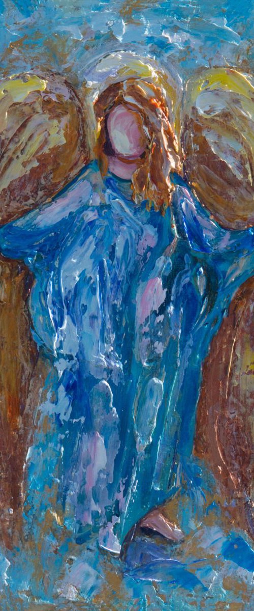 Guardian Angel -2 by Lena Owens at OLena Art
