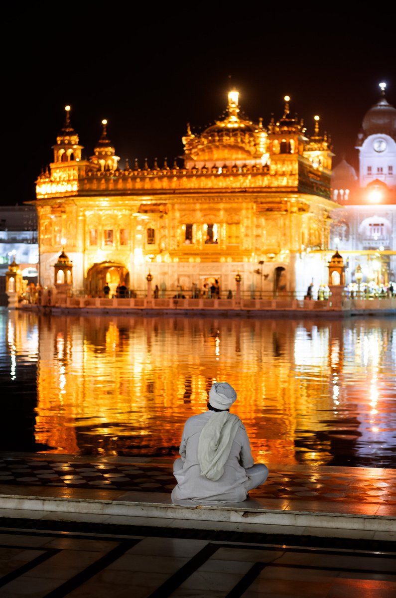 Photorealistic Cityscapes Photograph By Tom Hanslien, 60 X 90", The Golden Temple I, Original Artwork