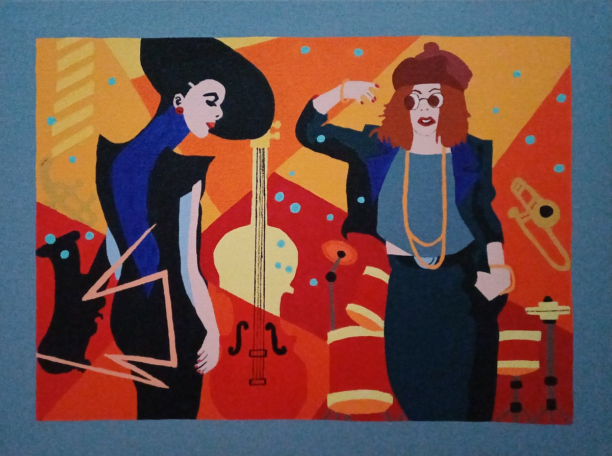  Music Ii By Corinne Hamer, 16 X 12, Artwork For Sale On Artfinder