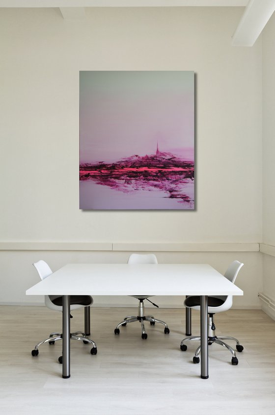 Wide Open Pink (100 x 120 cm) XXL (40 x 48 inches)