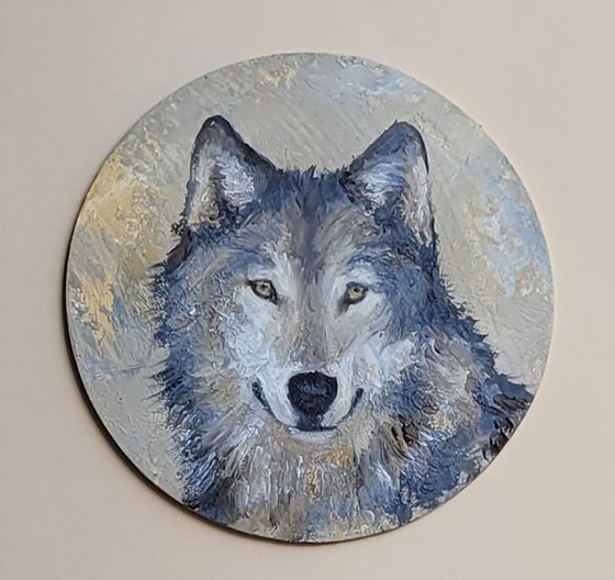 Portrait of a wolf