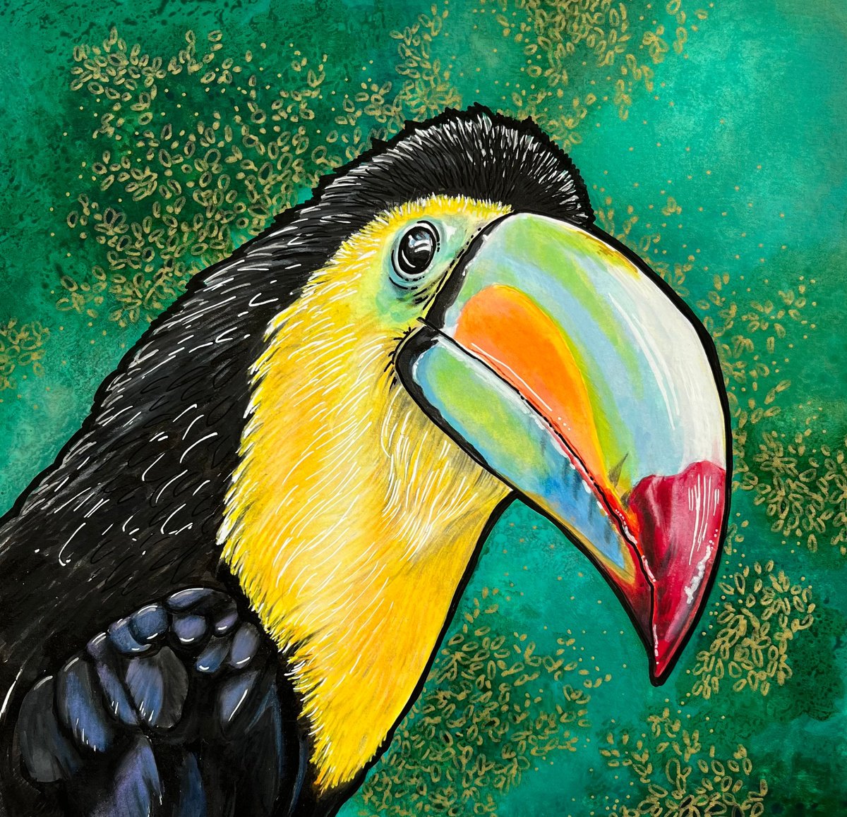 Toucan by Karen Elaine Evans