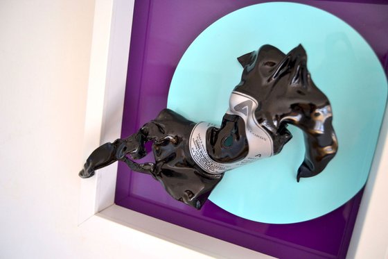 Vinyl Music Record Sculpture - "That's What Friends Are For"
