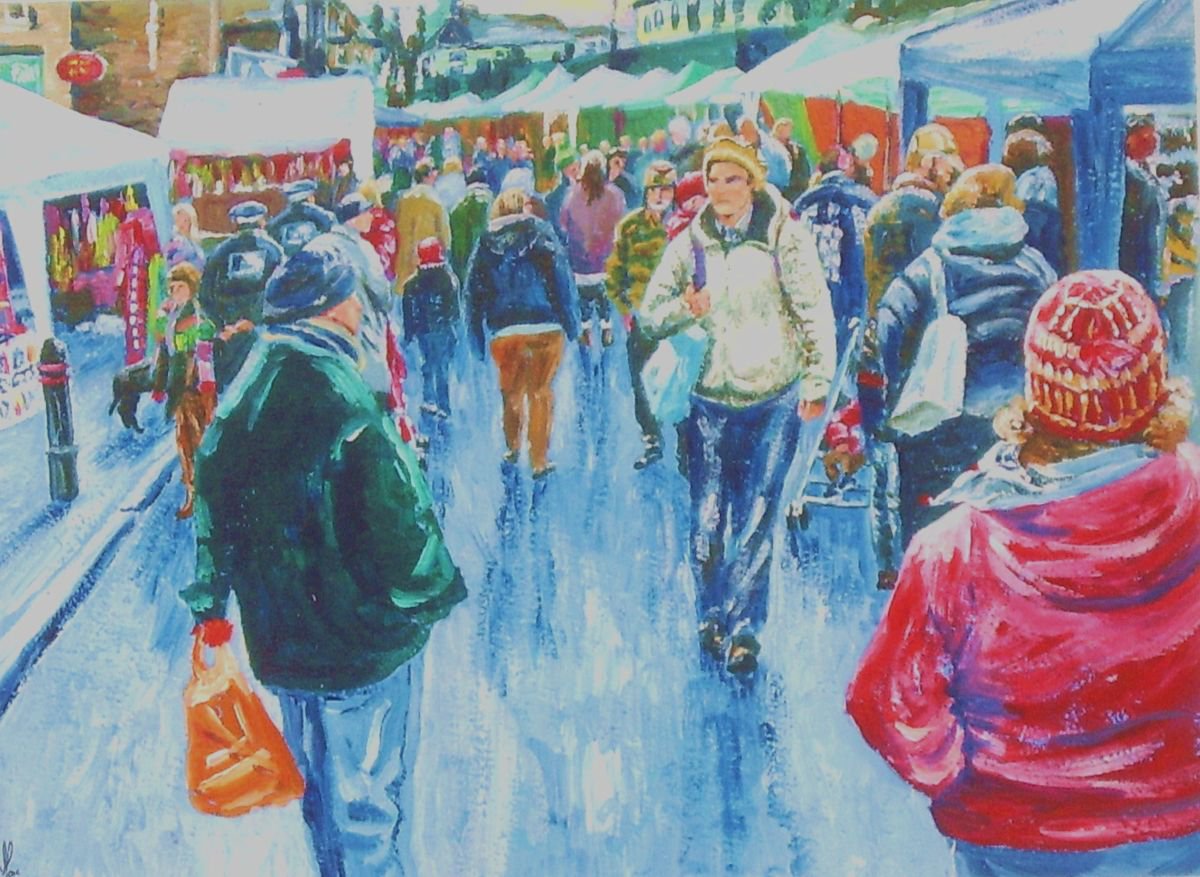 Christmas Market in Sheffield by Max Aitken