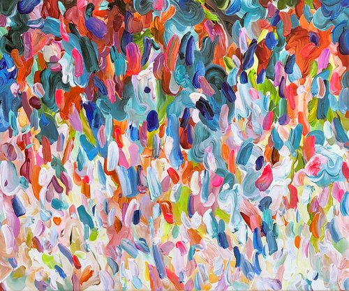 Sollemnitas - COMMISSION FOR THOMAS - 72x24” by Tatiana Georgieva