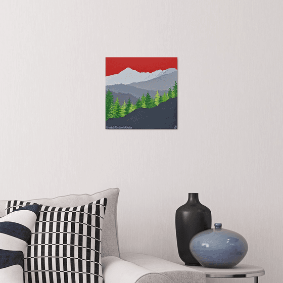 Grisedale Pike from Whinlatter, The Lake District