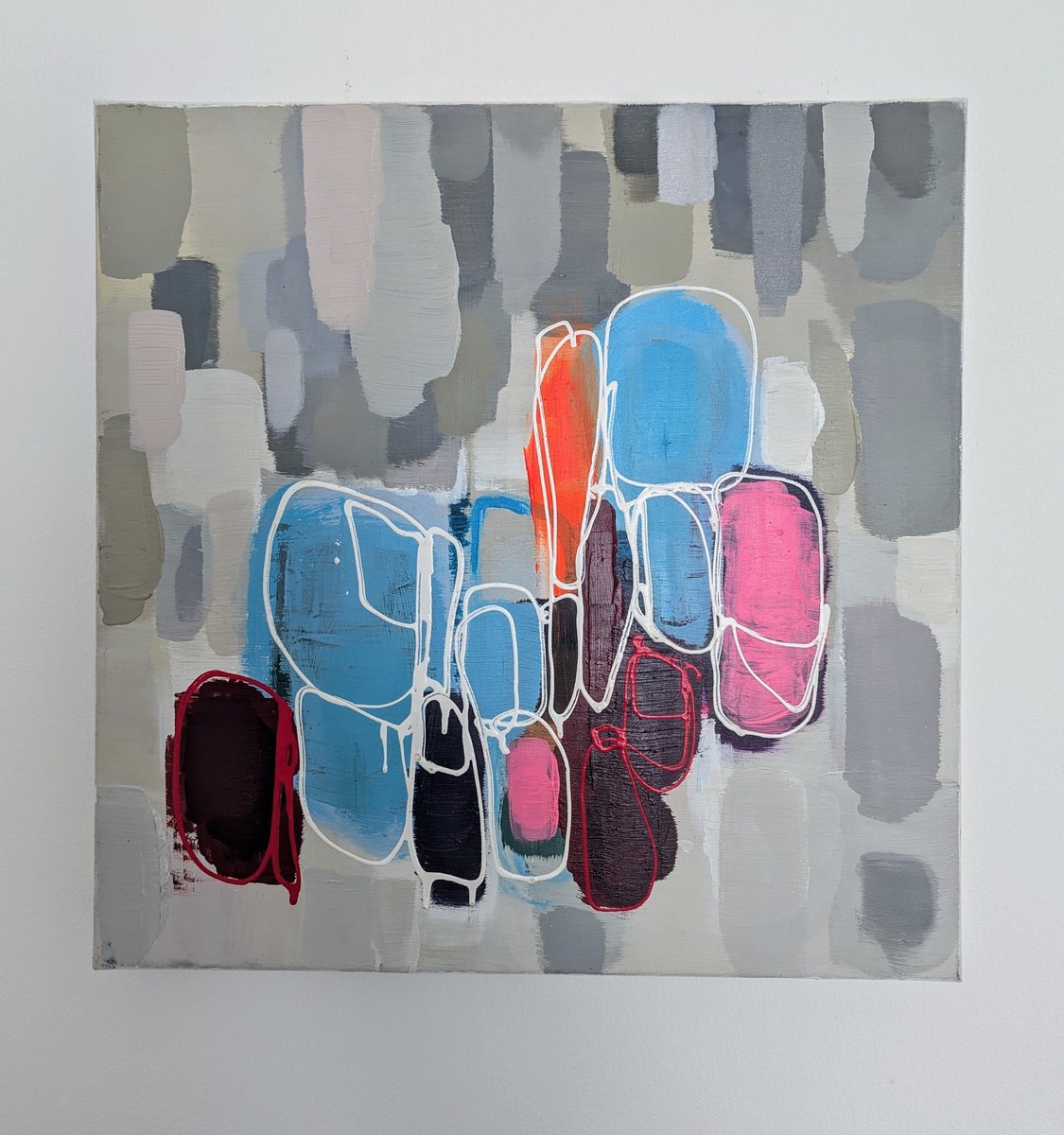  Sunday Bubble By Pia Jarvinen, 16 X 16, Artwork For Sale On Artfinder