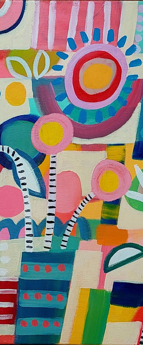 A Summer Garden IX by Jan Rippingham