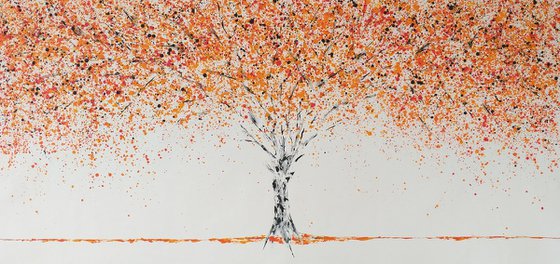 « Autumn Tree » by M.Y.