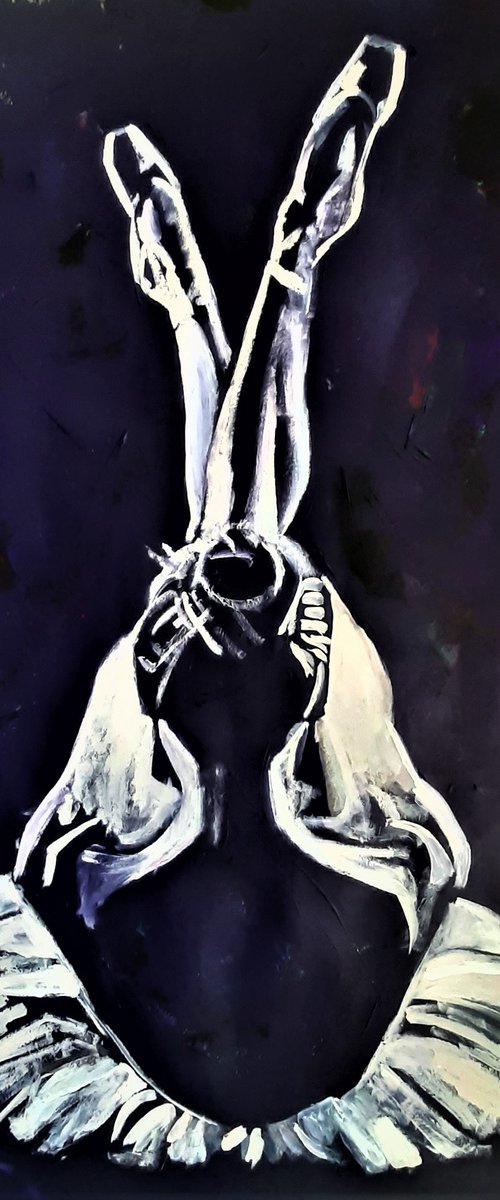 Ballerina / 100 x 70 cm by Alexandra Djokic