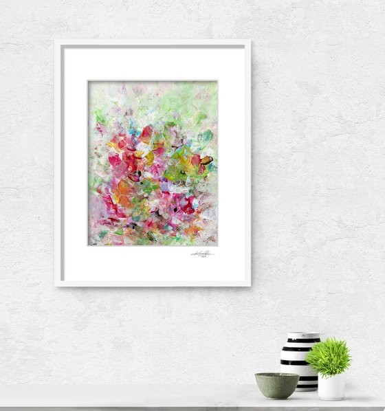 Floral Bliss 7 - Flower Painting by Kathy Morton Stanion