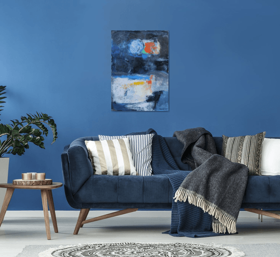 Composition with Yellow Blot