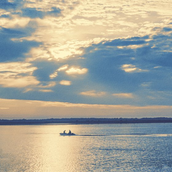 River trip at dawn.