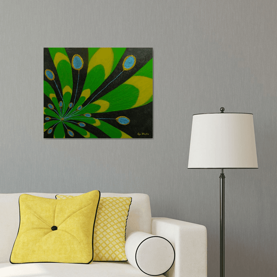 Argos - abstract mythology painting