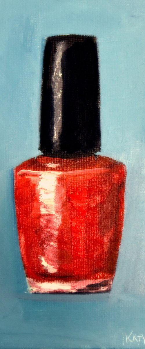 Red Polish by katy hawk