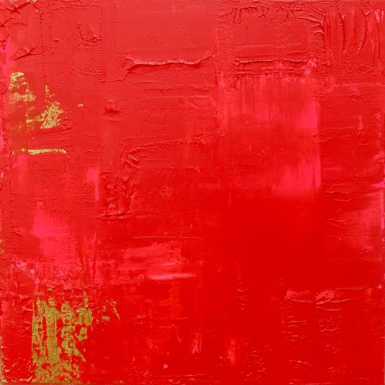 Red/Pink Abstract #182