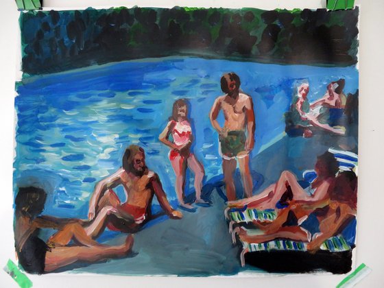 Swimming  Pool conversation