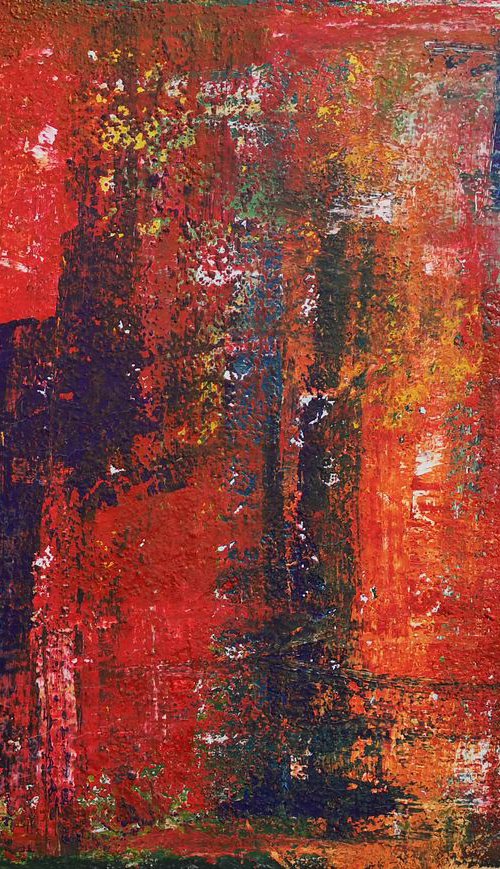 Fire Abstract 5 (120x85cm) by Toni Cruz