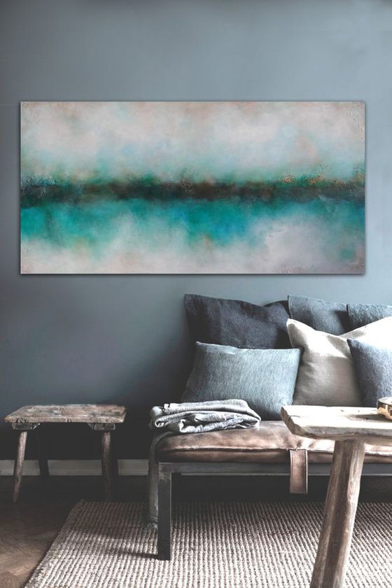 pacific seascaping  (140 x 70 cm)