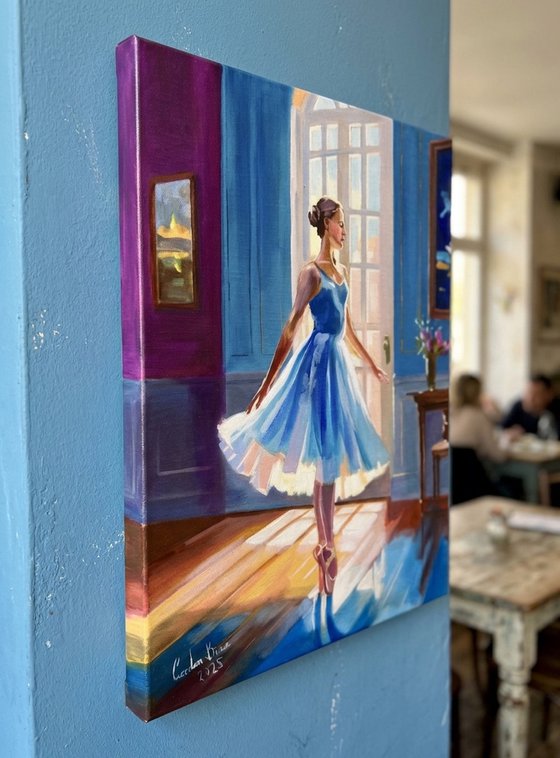 Ballerina in Blue