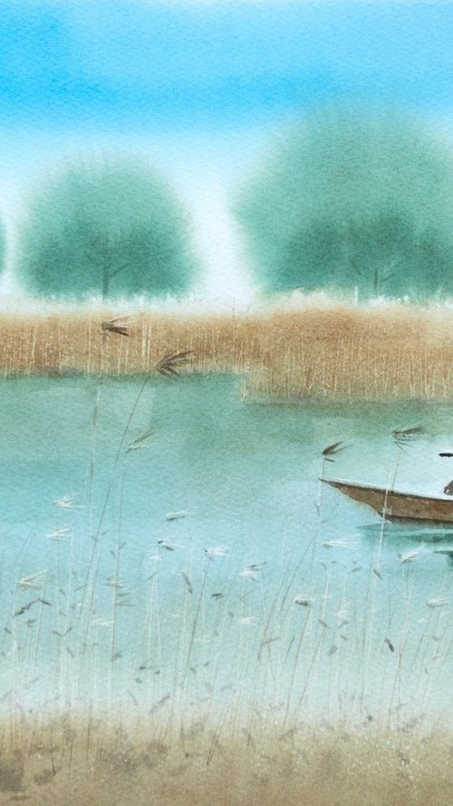 Tranquility on the Waterways by Masato Watanabe