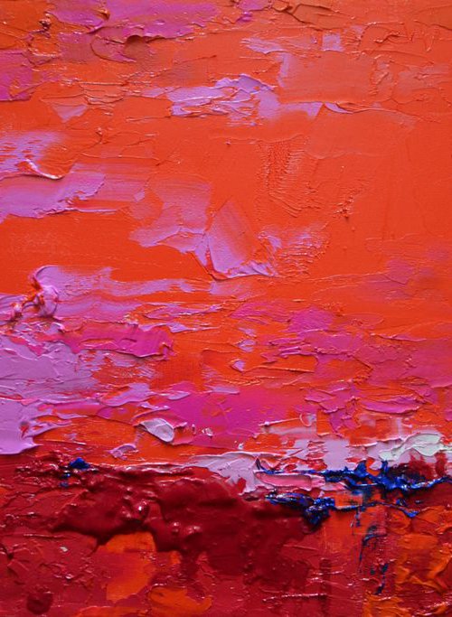 Evening in red by Zhanna Kondratenko