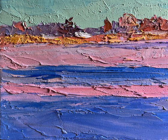 Pink Morning in Winter