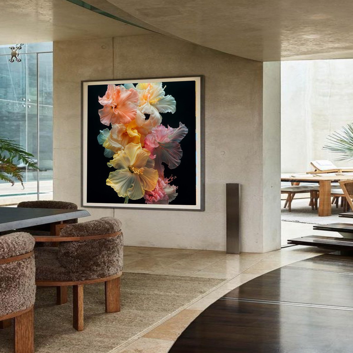 Surrealistic Photograph , Whispers Of Color 2 By Michael Filonow, 38 X 38, Artwork For Sale On Artfinder