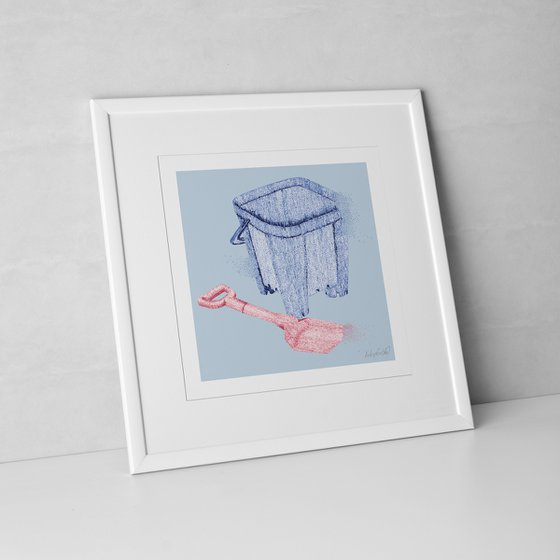 Bucket & Spade - Limited Edition Print