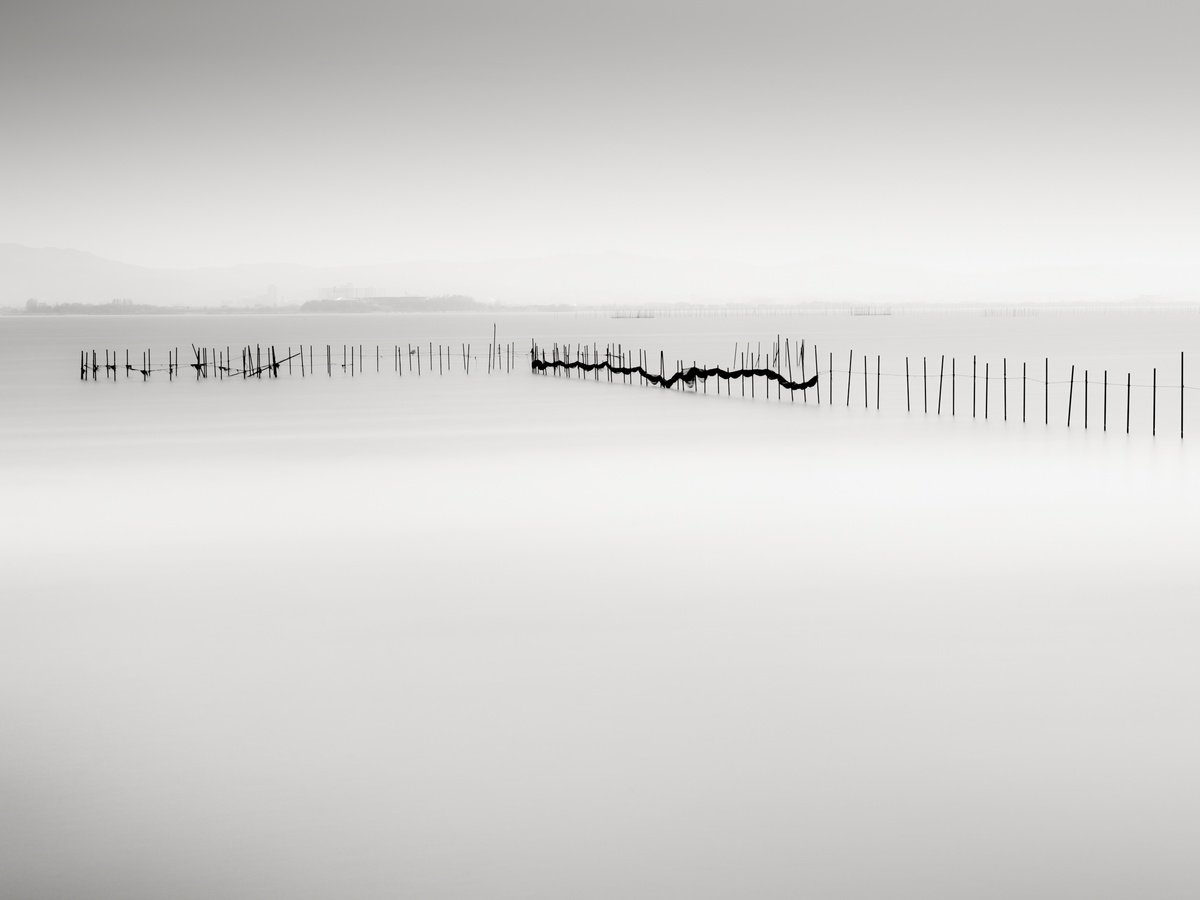 Landscape Photograph By Harv Greenberg, 40 X 30, Silence, Original Artwork