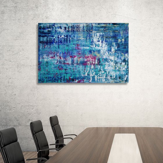 Floating V (120 x 80 cm) XXL (49 x 32 inches)