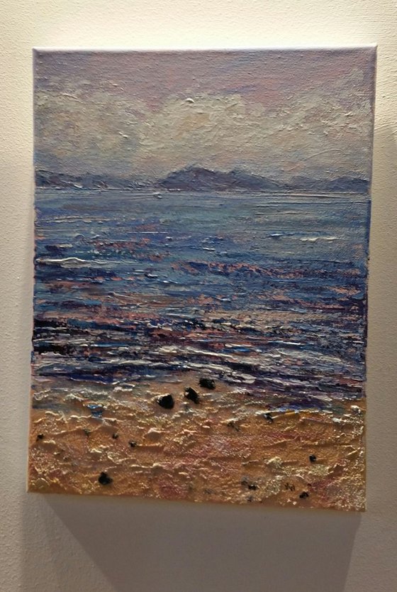 Rocky Shore II Textured seascape