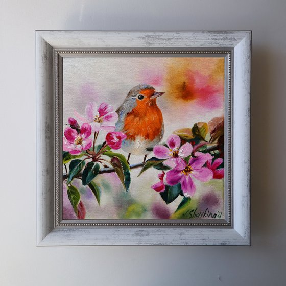 Robin Bird Painting