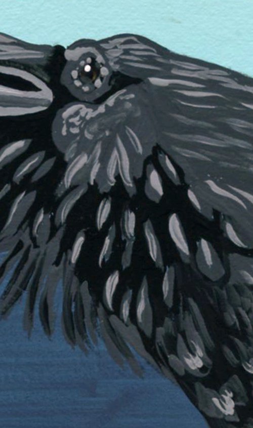 Crow Raven Bird by Carla Smale