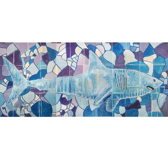 Shark (triptych)