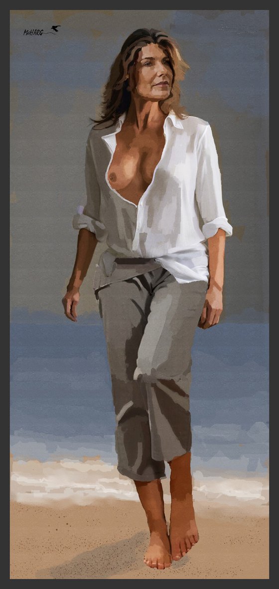 A WALK ON THE BEACH